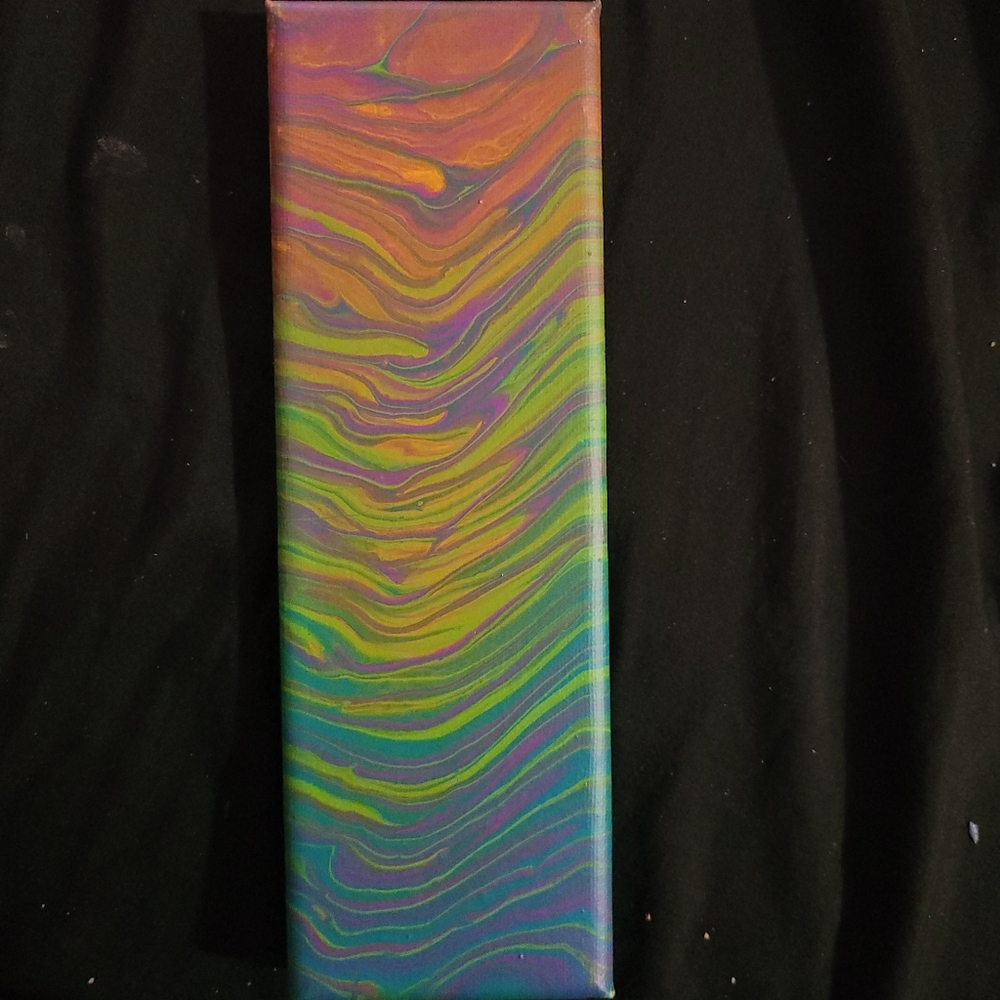 Acrylic pour paint